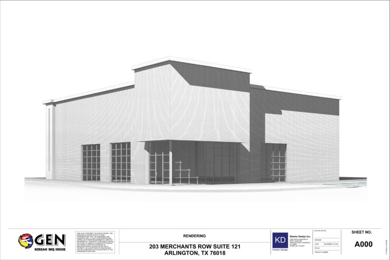 Gen Korean BBQ Arlington TX Design