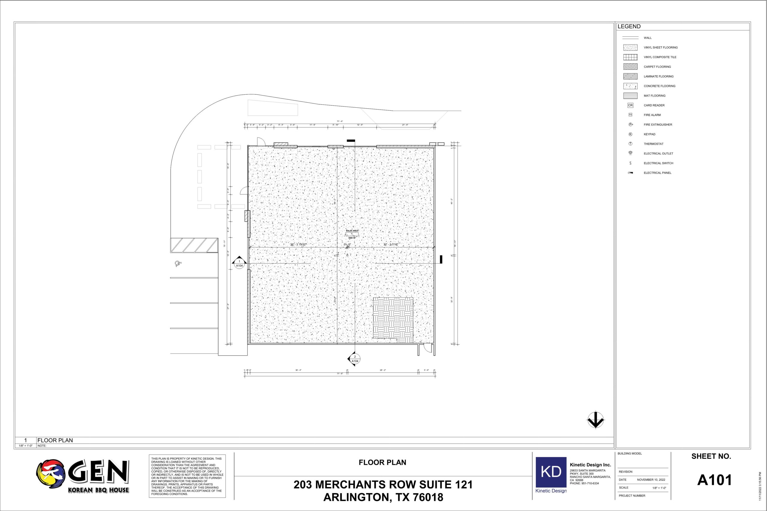 Gen Korean BBQ Arlington TX Design