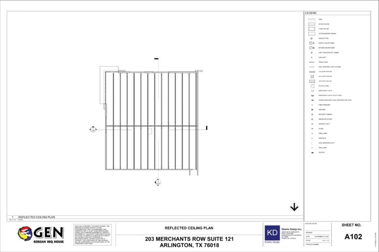Gen Korean BBQ Arlington TX Design