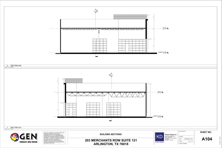 Gen Korean BBQ Arlington TX Design