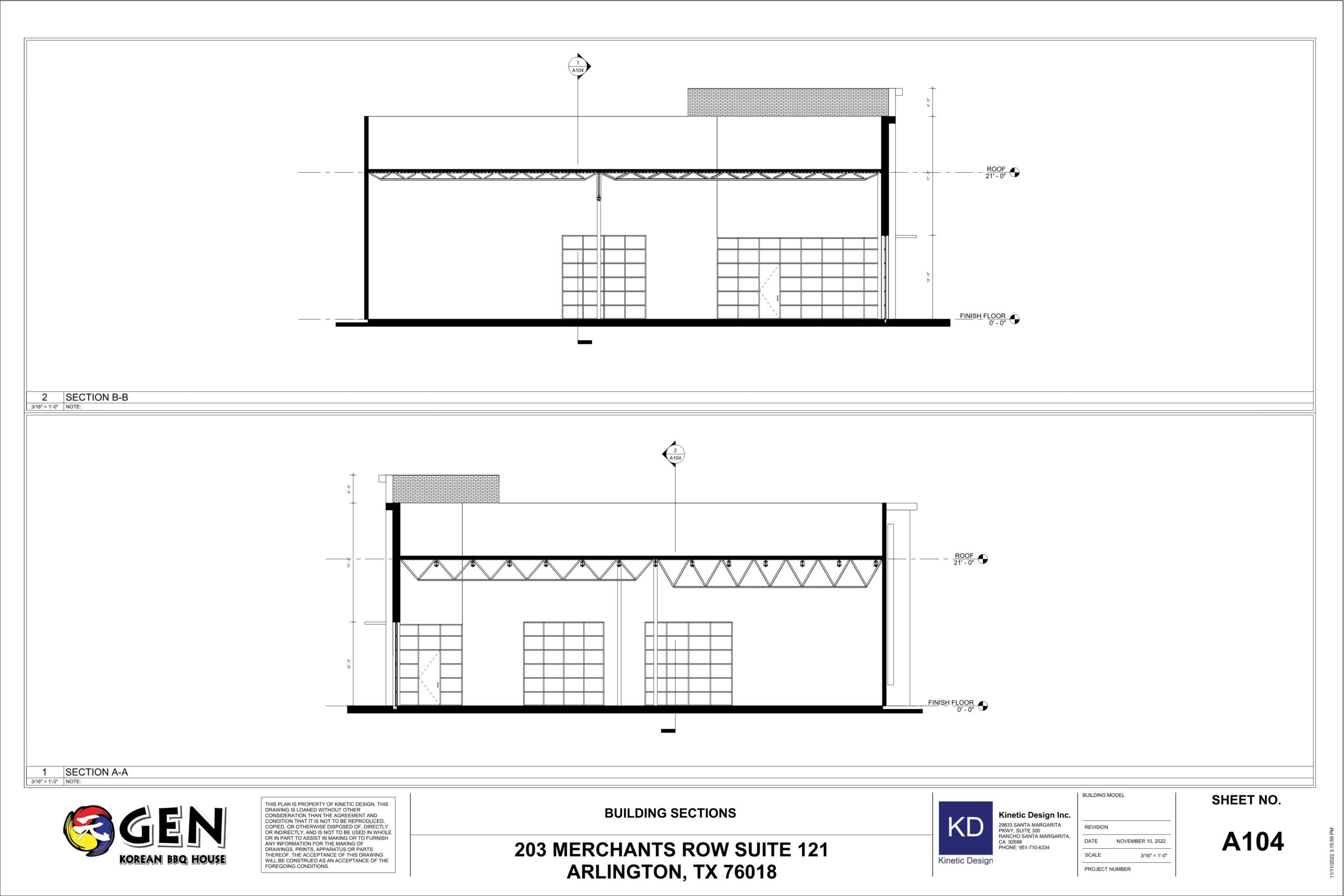 Gen Korean BBQ Arlington TX Design
