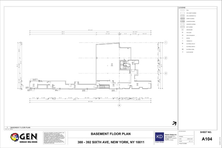 Gen Korean BBQ 6th Avenue NY Design