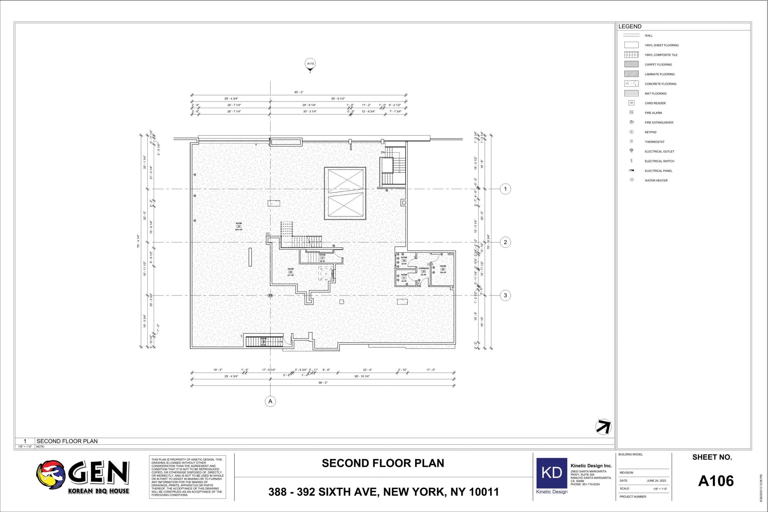 Gen Korean BBQ 6th Avenue NY Design
