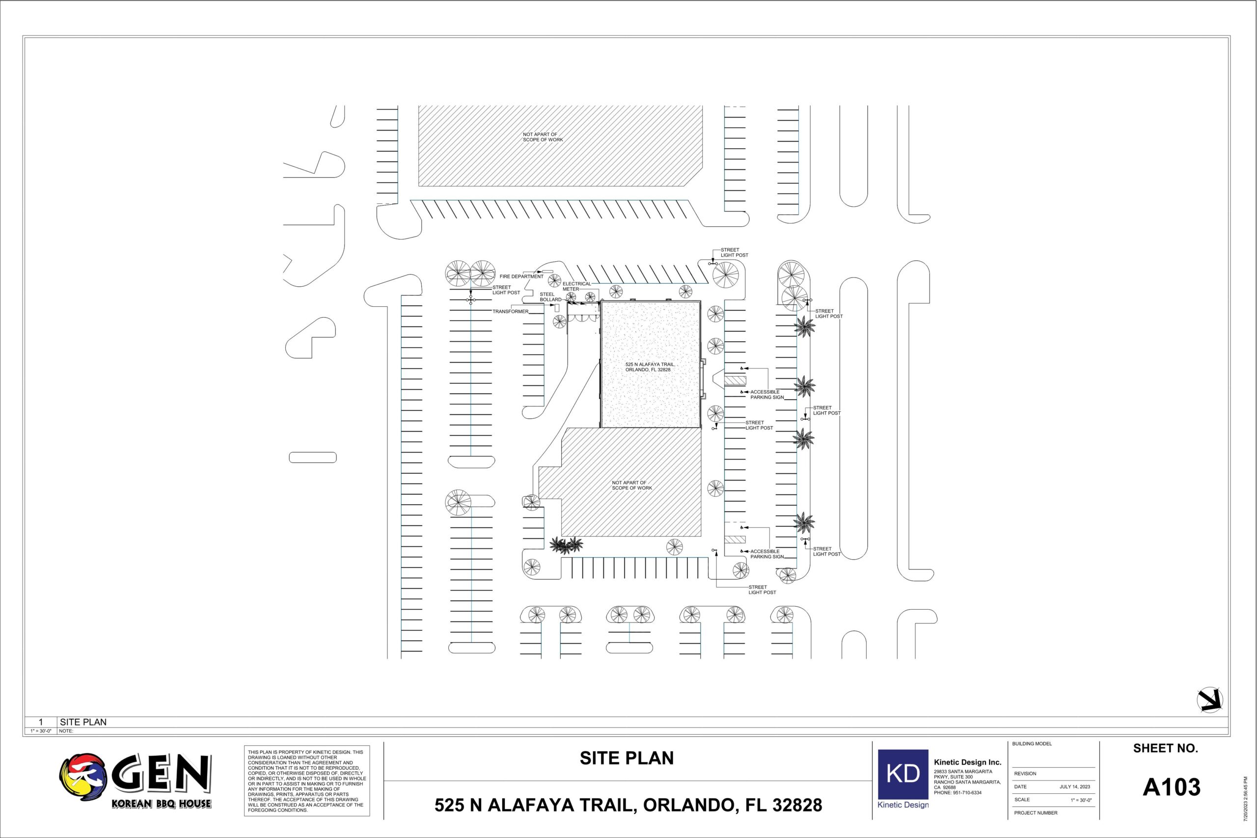 Gen Korean BBQ Orlando FL Design