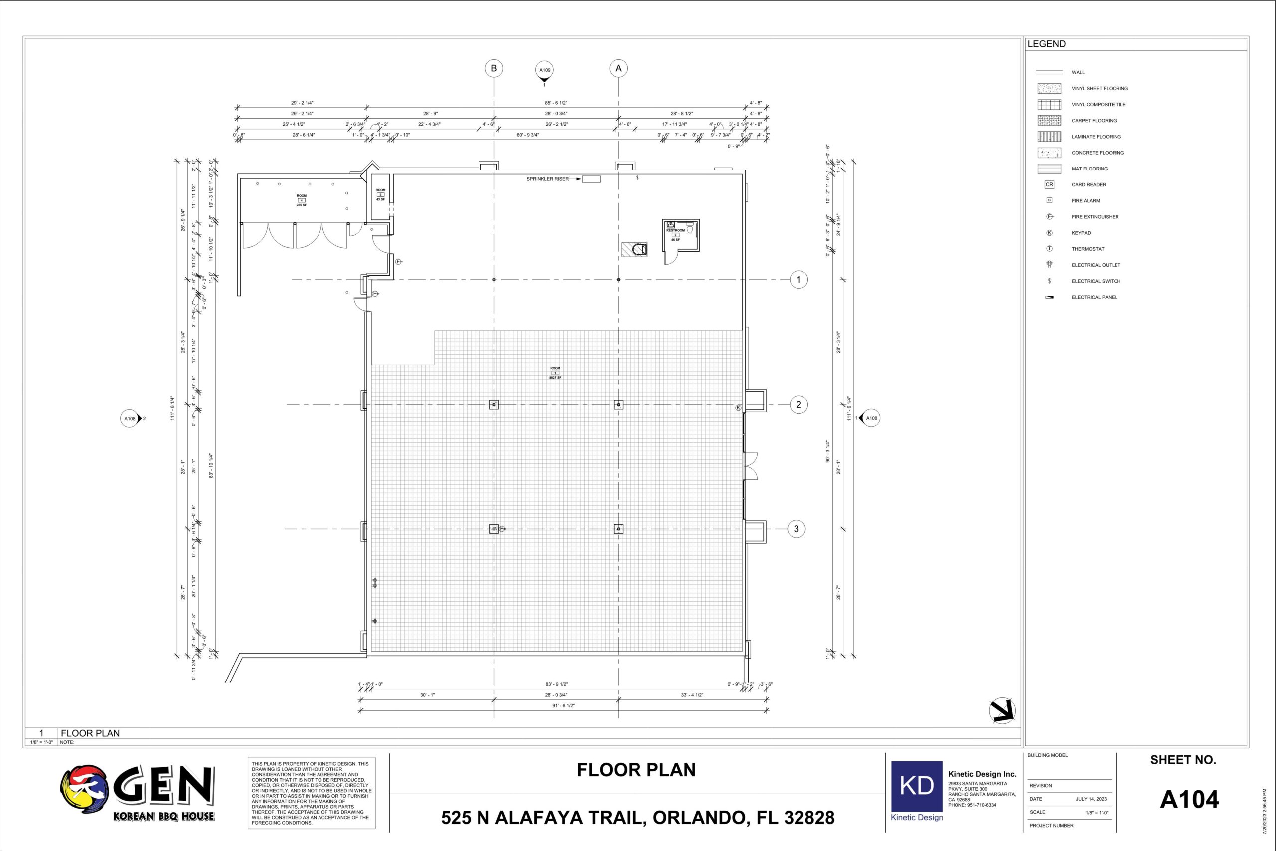 Gen Korean BBQ Orlando FL Design